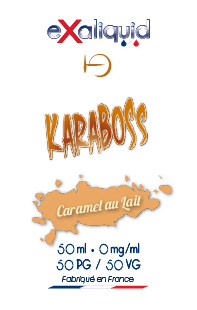 Kaaraboss E liquid Chubby 50ml | Chubby and big bottles | Pro Area | Exaliqudi.fr