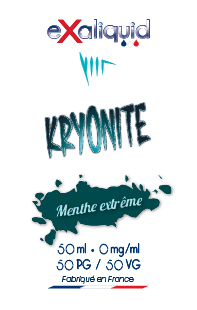 Kryonite E liquid Chubby 50ml | Chubby and big bottles | Pro Area | Exaliqudi.fr