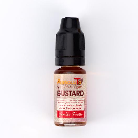 E liquid El Gustard tobacco leaves extract and vanilla custard | Absoluto | Exaliquid.fr