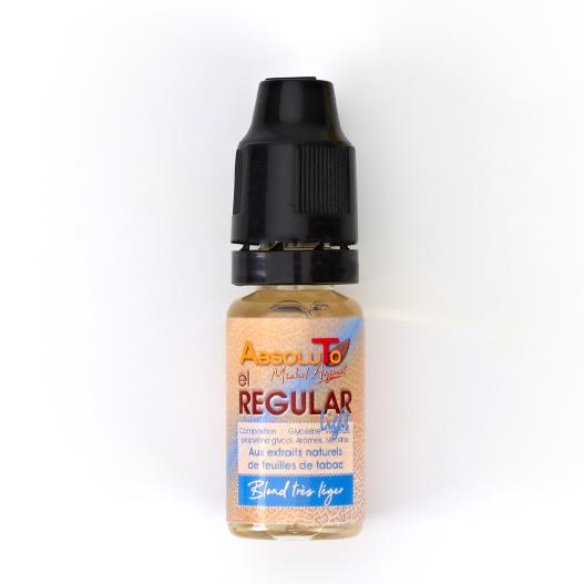 Natural tobacco leaves extract E liquid, mild tobacco El Regular Light | Absoluto | Exaliquid.fr