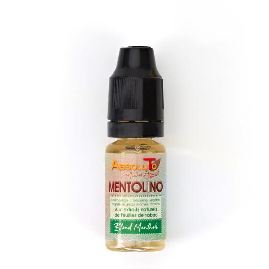 E liquid Mentolino mild tobacco and delicate mint from tobacco leaves extract | Absoluto | Exaliquid.fr
