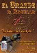 E liquides saveur tabac naturel El Grande et El Regular - Absoluto - Exaliqudi.fr